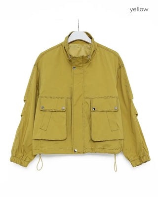 Stitched Windbreaker