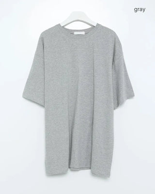 Loose-fit half-sleeve T-shirt