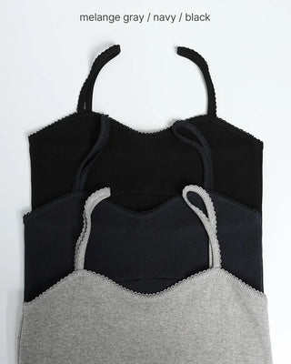 Lace slim camisole