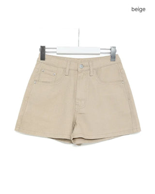 Basic cotton shorts