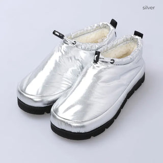 Fur down sneakers