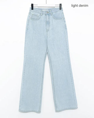 Straight Light Denim Jeans
