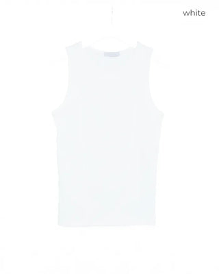 Cut-out sleeveless top
