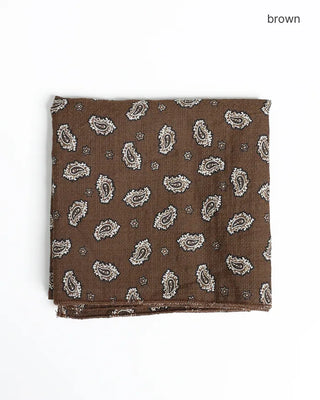 Patterned print scarf
