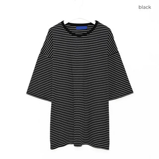 Washed border T-shirt