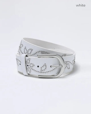 Cubic Flower Ethnic Belt