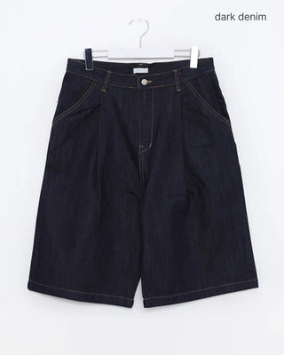 Denim Bermuda shorts
