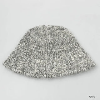 Melange Knit Bucket Hat