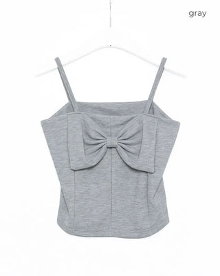Bust Ribbon Point Camisole Bustier