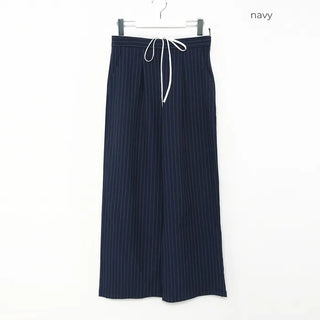 String stripe wide slacks