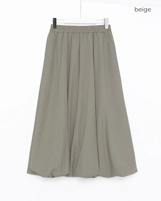 Balloon bunning long skirt