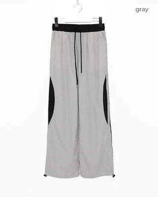Side Round Point Windbreaker Pants