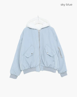 Reversible fur jacket