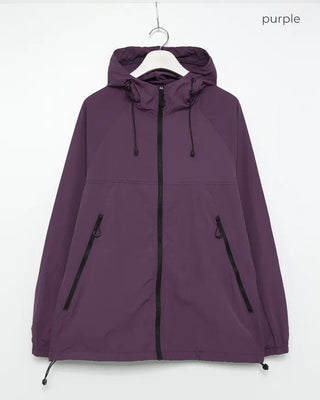 Pocket Hooded Windbreaker