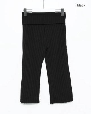 Striped leggings bootcut pants