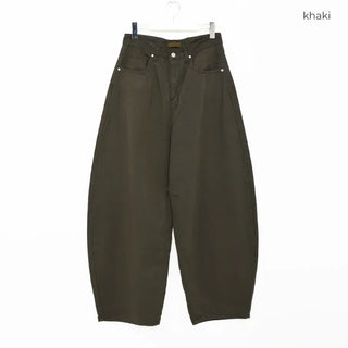 Cotton wide-leg pants
