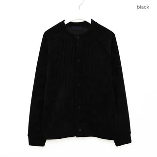 (Unisex) Checkered Cropped Knit Cardigan