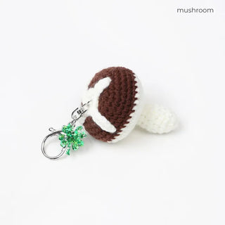 Mushroom keychain