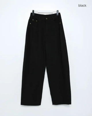 Loose-fit balloon wide pants