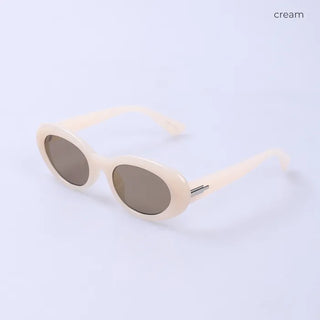Pastel oval sunglasses