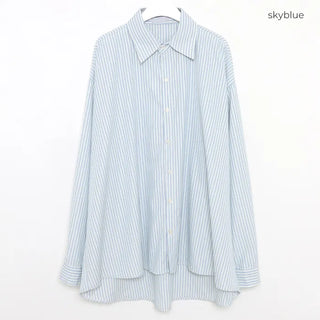 (Unisex) Thick Stripe Shirt