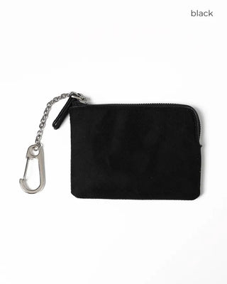Mini wallet with keyring