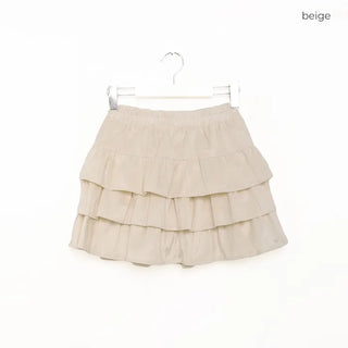 Tiered mini skirt