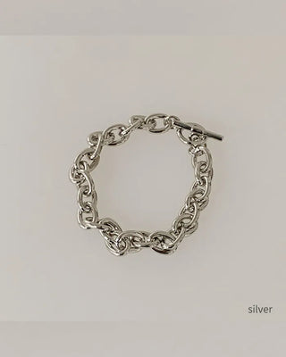 angle buckle chain bracelet