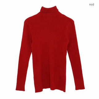 Turtleneck slim T-shirt