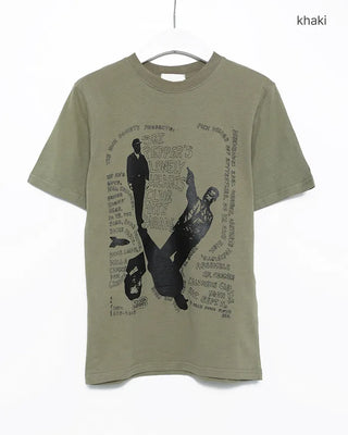 Men's Shadow Lettering Half T-Shirt