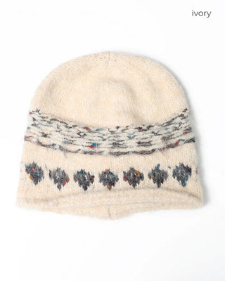 Mixed Color Point Knit Beanie
