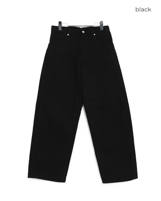 Herringbone Wide Curve Pants