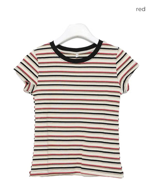 Striped Round T-shirt