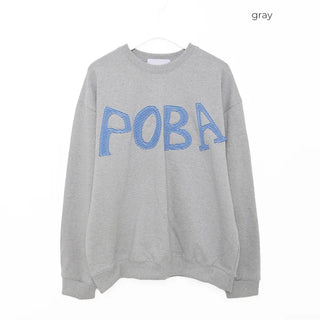 (Unisex) POBA Washing Sweatshirt