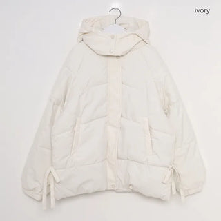 Ribbon-point half-padded jumper