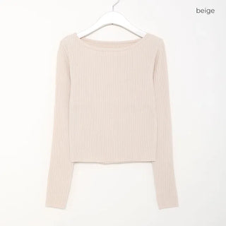 Slim Ribbed Top