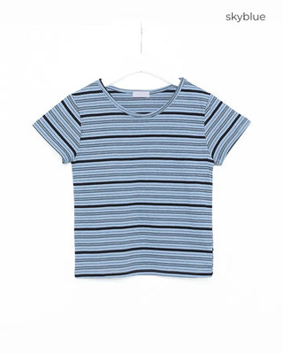 Slim-fit striped T-shirt