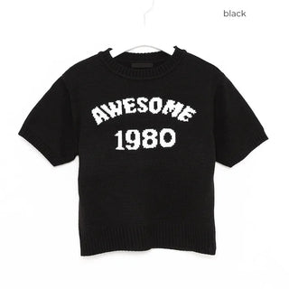 1980 Half-Sleeve Knit