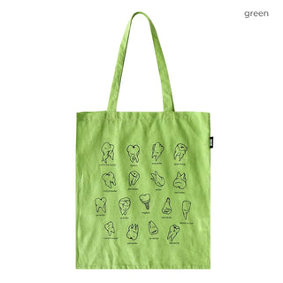 (ORIGINAL) Tooth Graphic Eco Bag