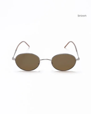Oval frame sunglasses