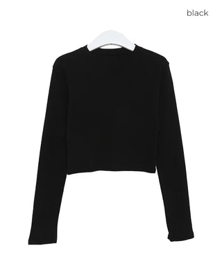Crop Long Sleeve T-Shirt
