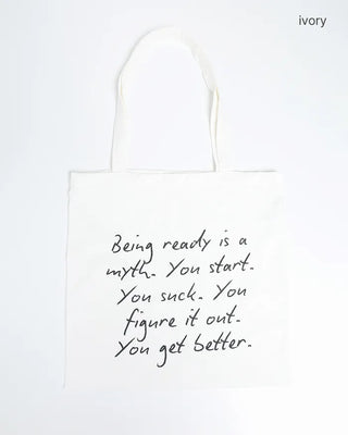 Lettering Canvas Eco Bag