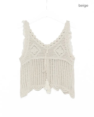 Vintage Crochet Vest