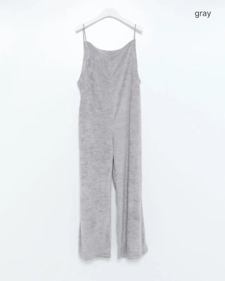 Pile Camisole Jumpsuit