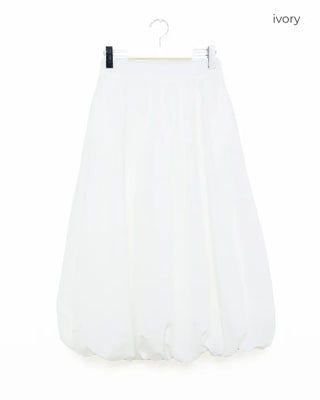 Balloon Fit Long Skirt