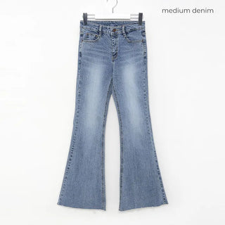 Flared Fit Denim Pants