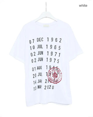 Stamp print T-shirt