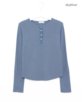Half-button T-shirt