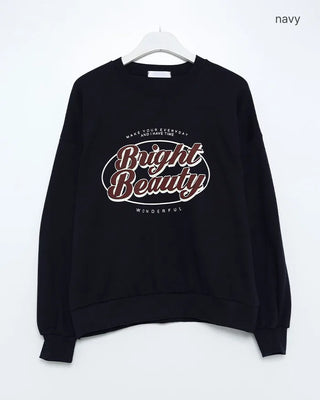 Lettering Point Sweatshirt