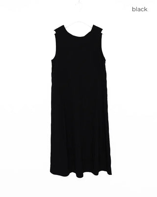 Back-string long dress